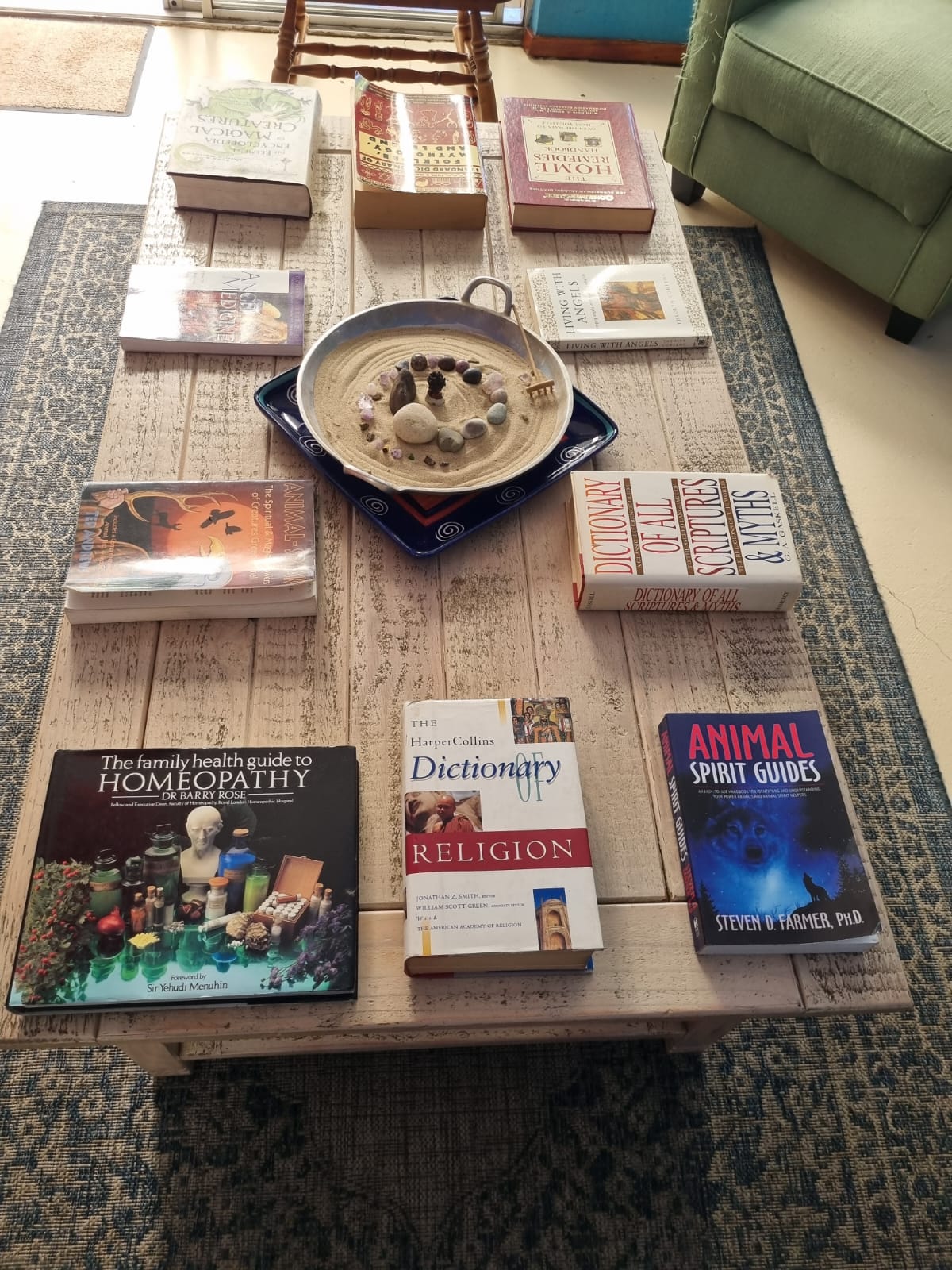 The Lighthouse Spiritual Library at the centre
